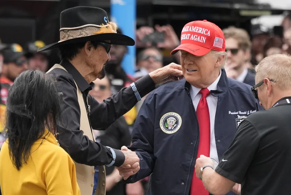 Daytona 500 Halted by Rain After Just 11 Laps—With Trump in Attendance